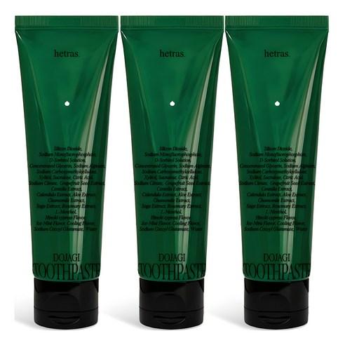 헤트라스 도자기 치약, 100g, 3개