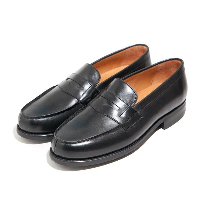 4456 Black Box Calf Penny-Loafer
