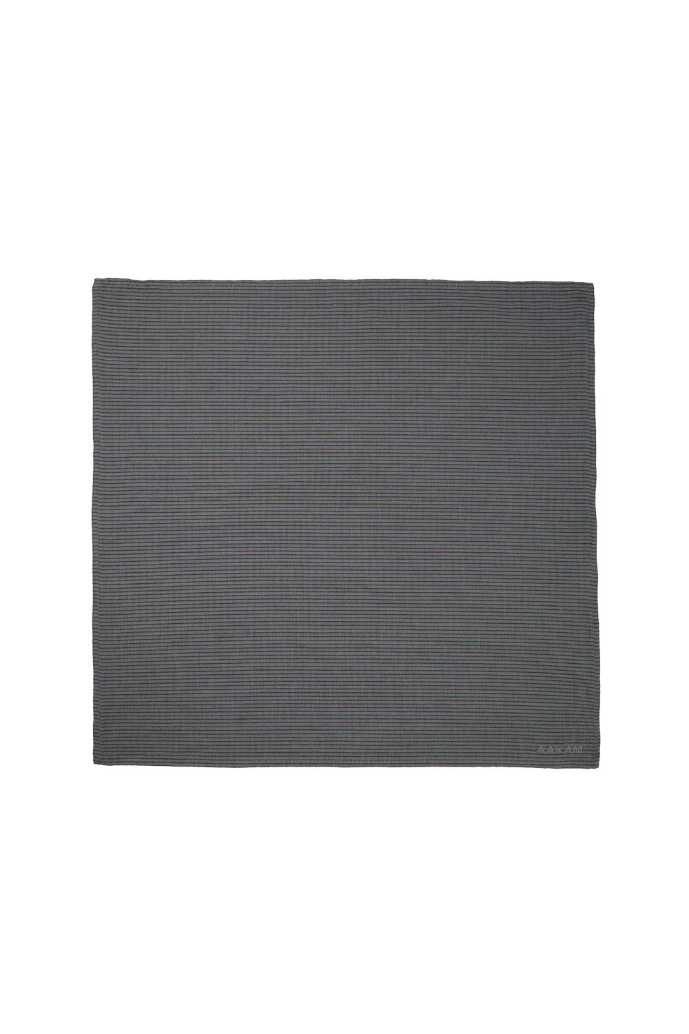 Check Pattern Scarf (Blue)