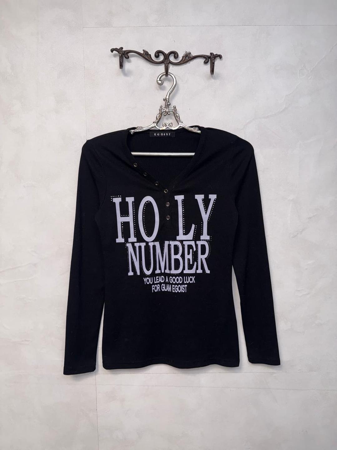 Egoist lettering button long sleeve | 후루츠패밀리