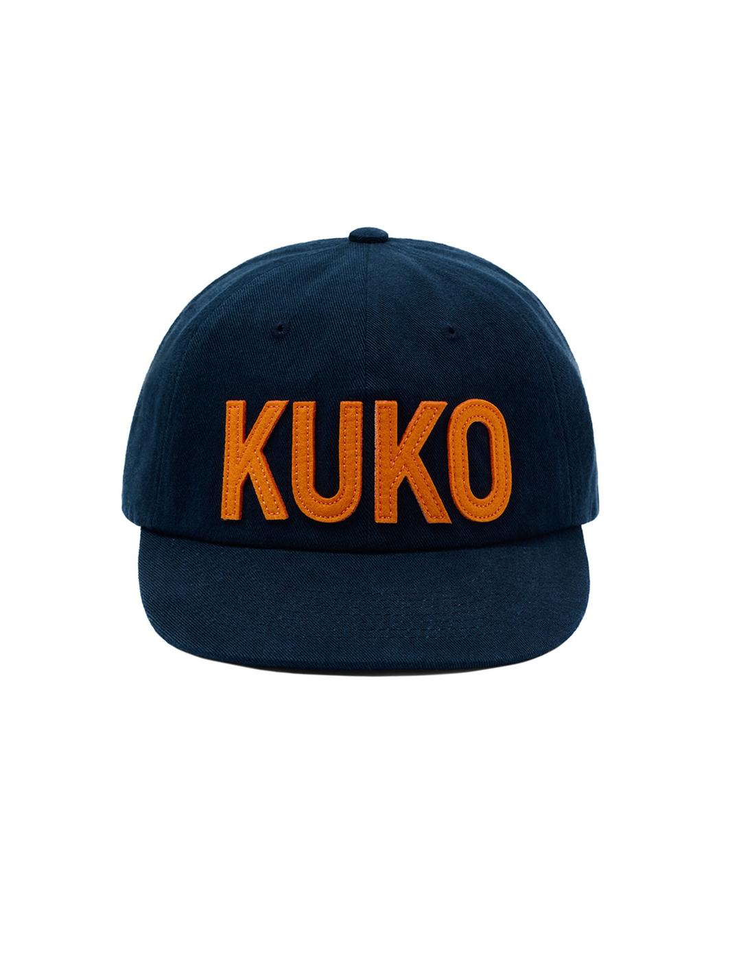 KUKO Logo 6Panel Cap_Navy Orange