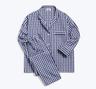 슬리피존스_ Marina Pajama Set [Large Navy Gingham]