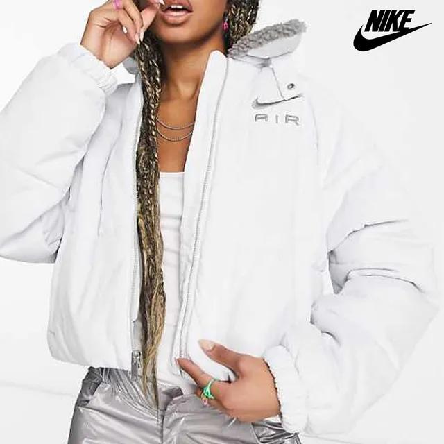 나이키 패딩 에어 써마핏 우먼스 코듀로이 푸퍼 자켓 퓨어 플래티늄 바람막이