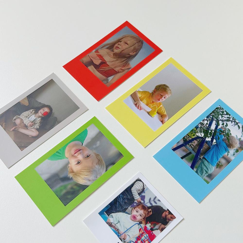 [단델리온] 컬러 폴라로이드 스티커 팩