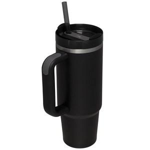 스탠리 퀜처 H2.0 플로우스테이트 텀블러, 블랙, 887ml, 1개