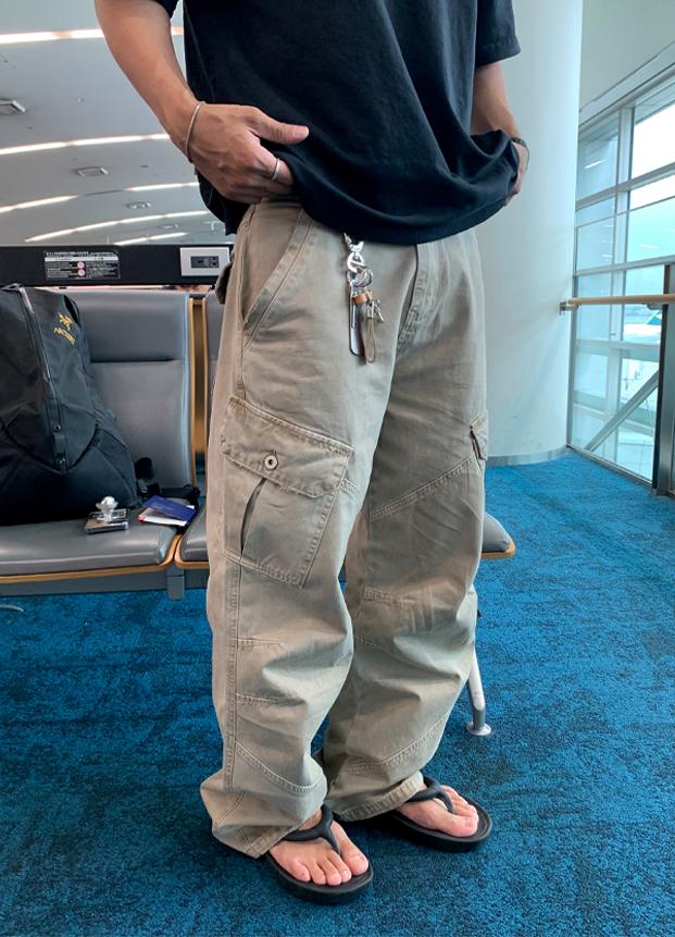 nate deep dying cargo pants (3C)