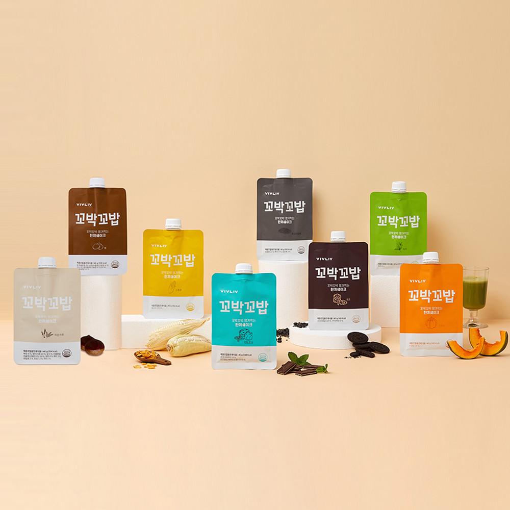 비브리브 꼬박꼬밥 맛있는 식사대용 단백질 쉐이크