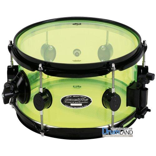 DW PDP Acrylic Snare Drum 아크릴재질의 스네어 (Yellow/blue) / 10x6/14x5