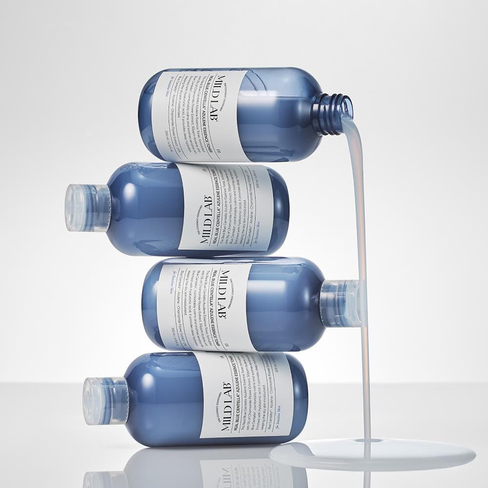 마일드랩 시카아줄렌 히알루론산 에센스 스킨 토너 200ml, 2개