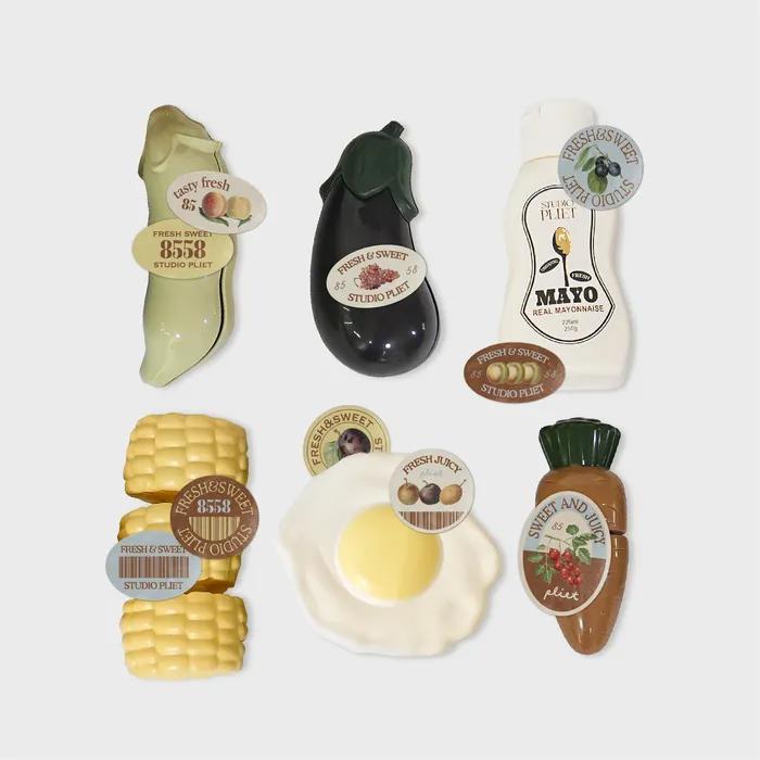 [SET] 싹둑 과일 놀이 SNIP SNAP VEGETABLE(스티커 제외)