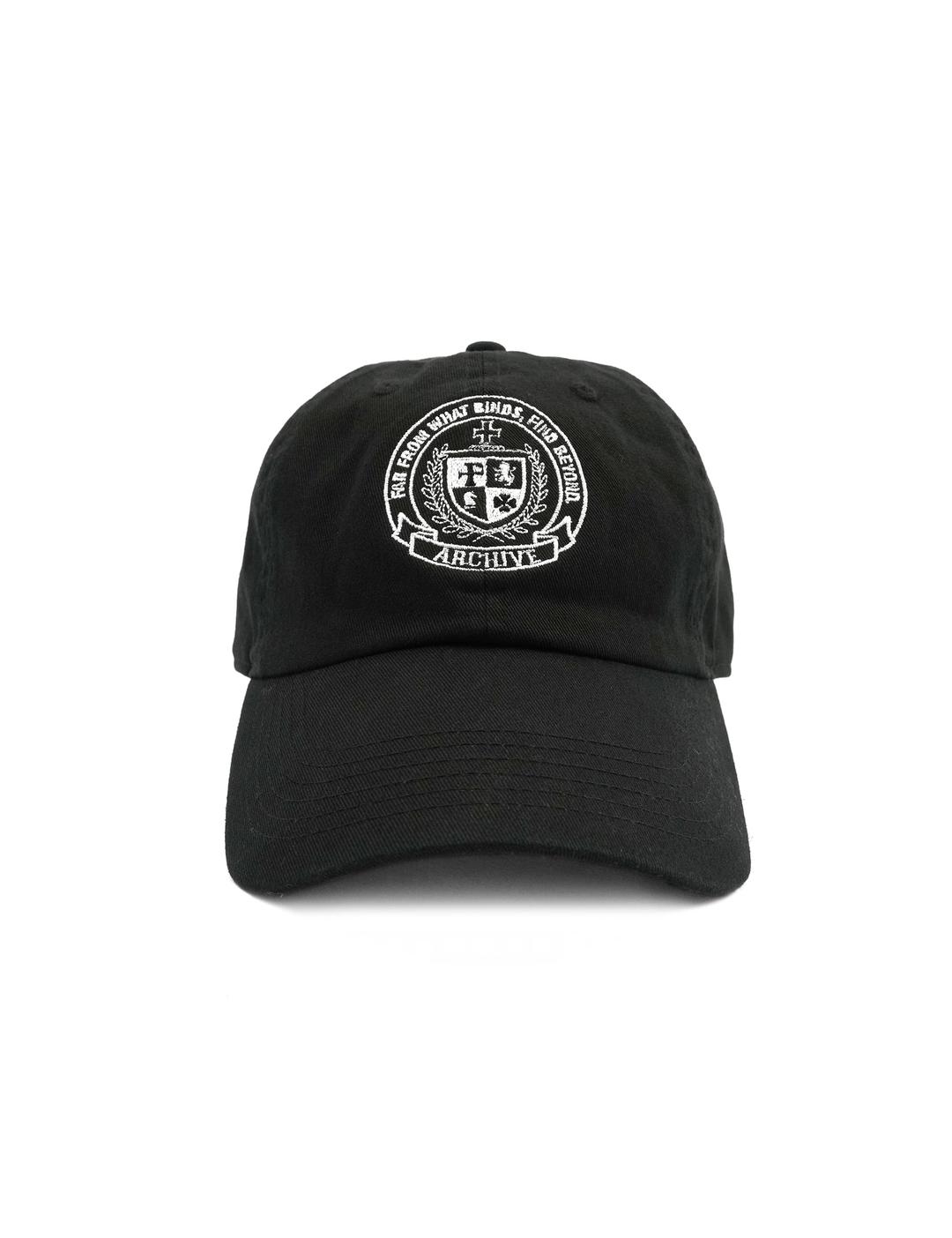 FAR CREST EMBLEM CAP (BLACK)