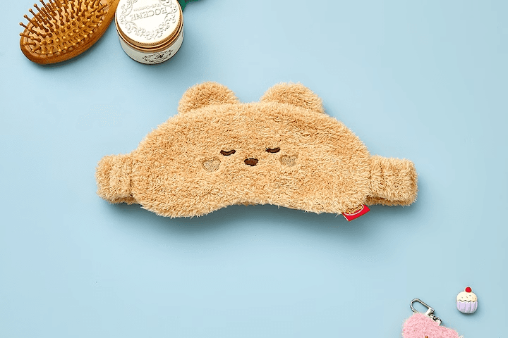 포슬포슬 버터곰 안대 FREE 브라운