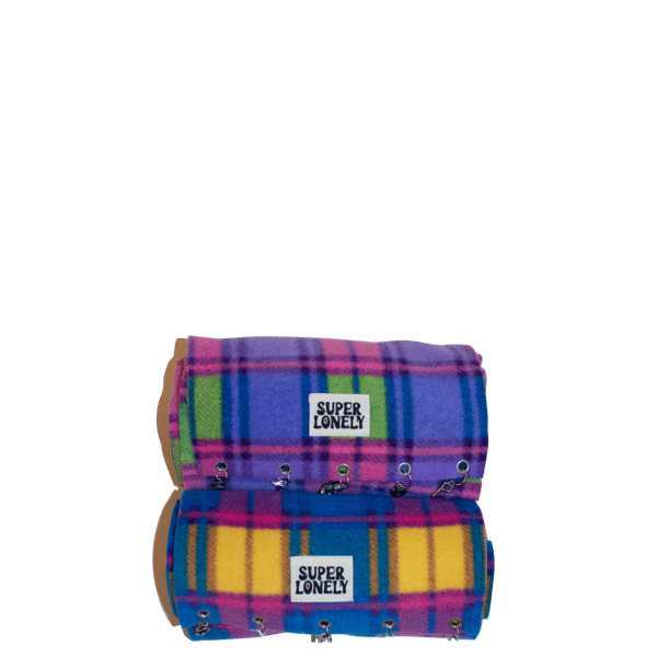 pendent muffler - blue