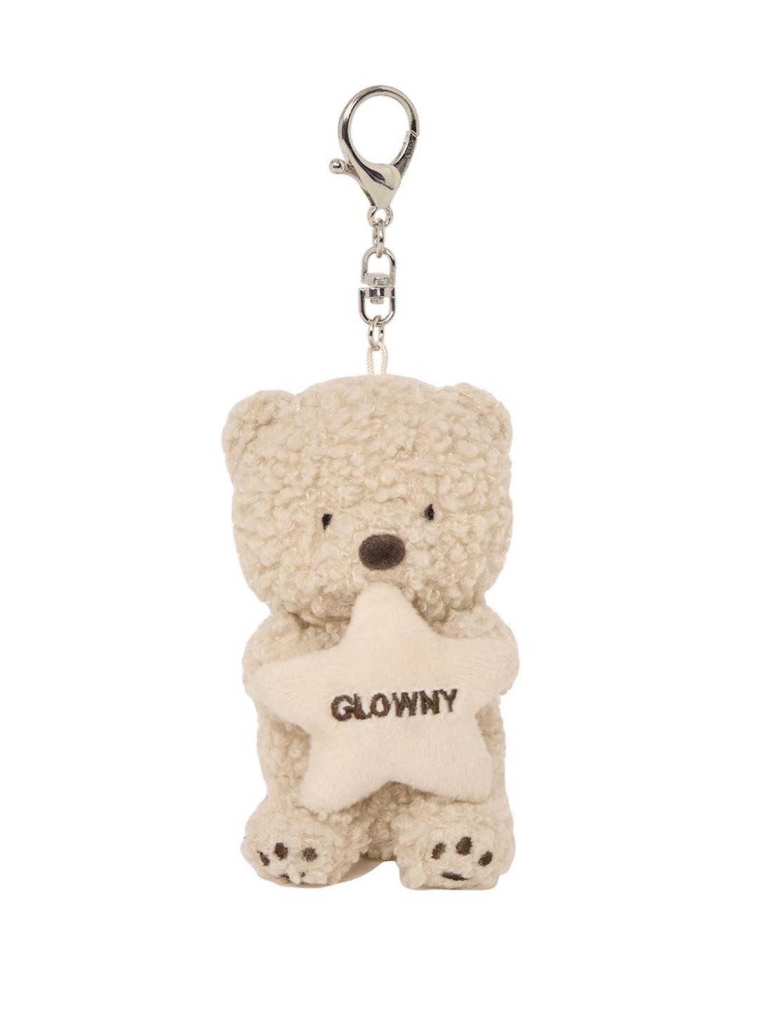 HUG ME TEDDY KEYRING (BEIGE)