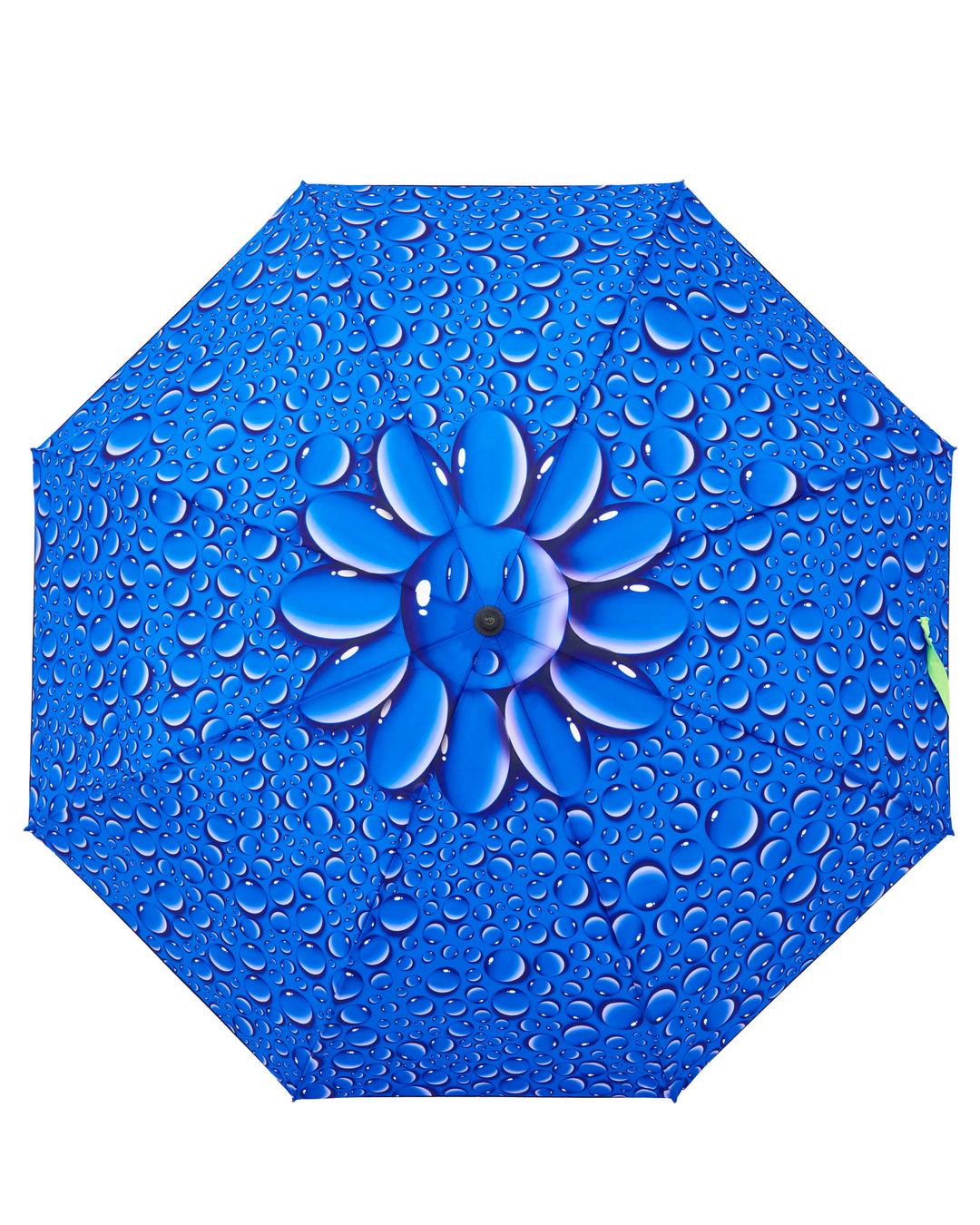 BLUE DAIZY RAINY UMBRELLA