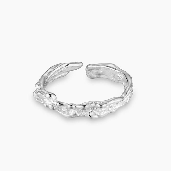 S925 Natural silver ring