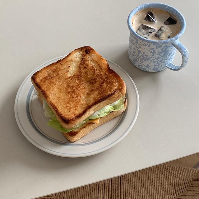 카네수즈 블루그레이 원형접시 4 size