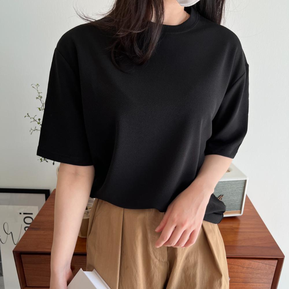 그윈 [바배,남녀] 링클프리 반팔 셔츠 여름 구김없는 냉감 아이스 반팔티