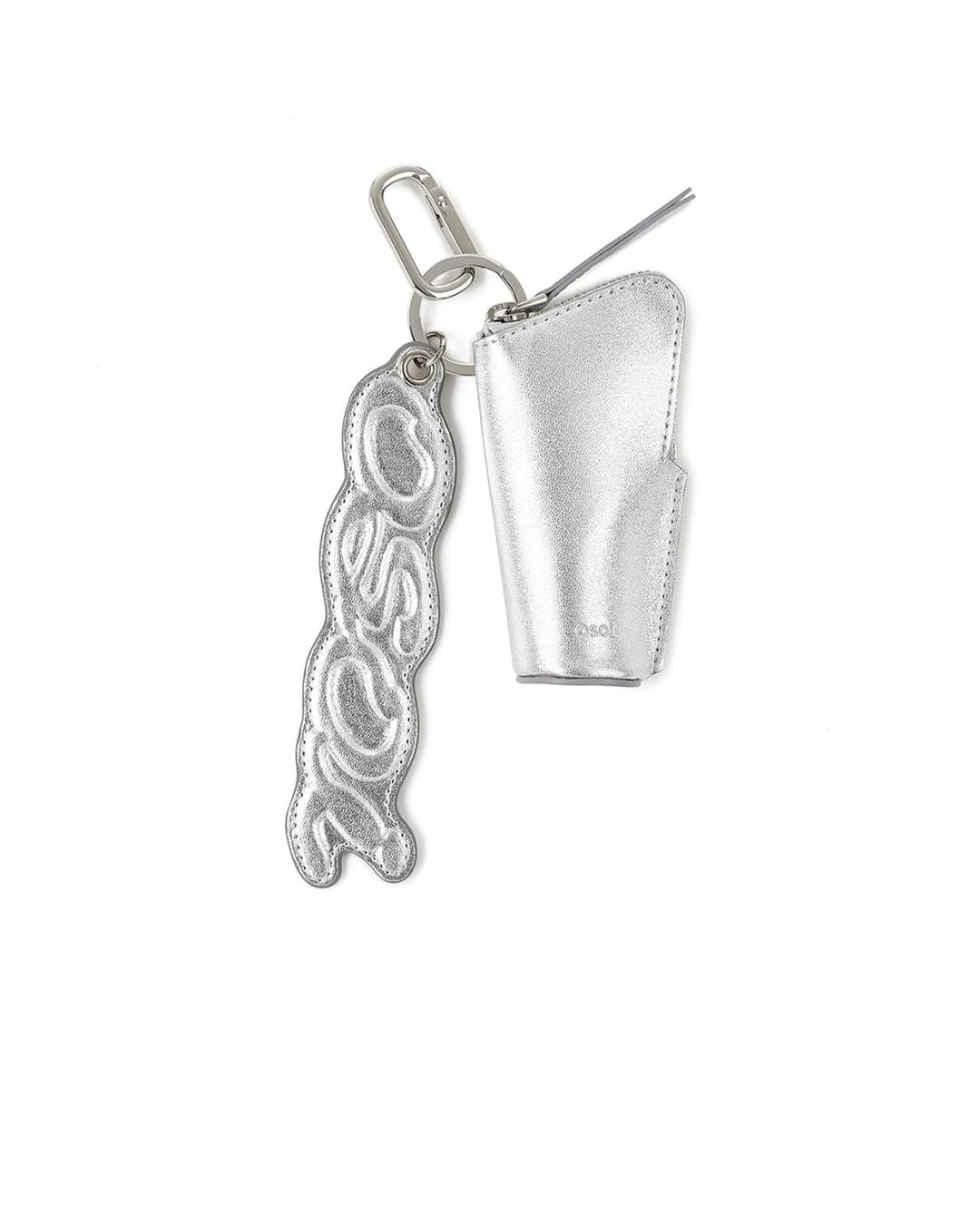 LIP POUCH KEY RING [SILVER]