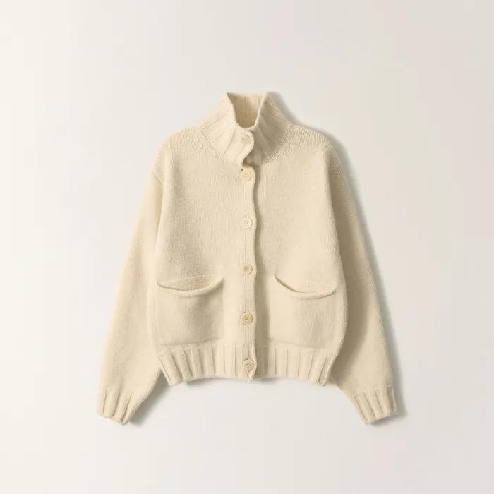 [예약주문 11/25 순차배송] Marrie Soft Pocket Cardigan (Cream)