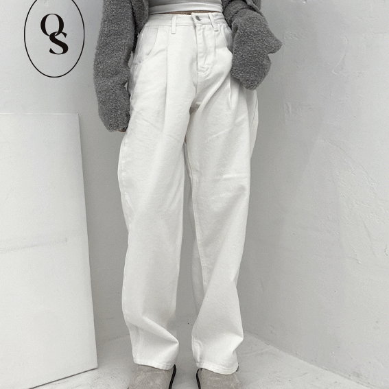 [기모ver추가]베이직 핀턱 팬츠