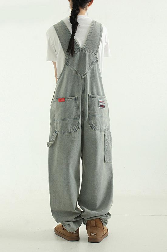 carpenter denim overall