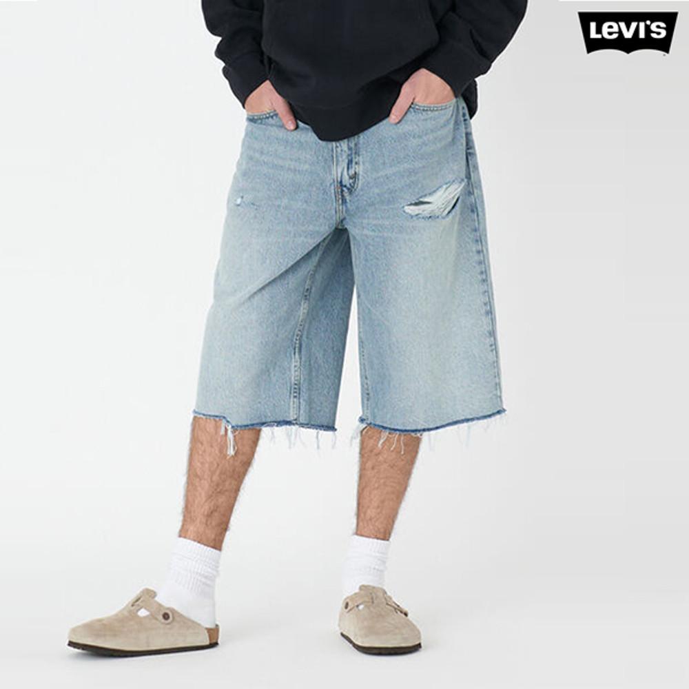 [현대백화점][리바이스]남성 실버탭 배기 쇼츠 인디고 A74910001MA