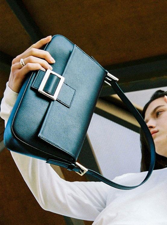 다이닛 DEINET SUEDE BIG BAG IN CHARCOAL - 위시버킷