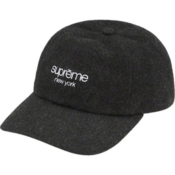 [해외] 슈프림 왁스드 울 6패널 캡 Supreme Waxed Wool 6-Panel Cap 22FW