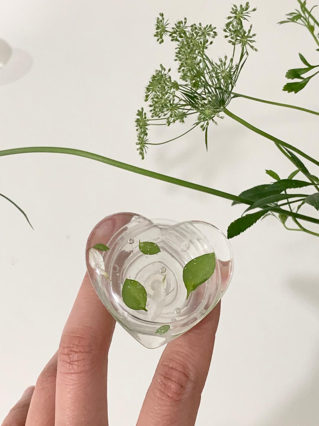 Water drop griptok - Heart Leaf