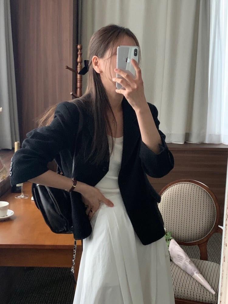 베르가못 엘린 트위드자켓 2colors