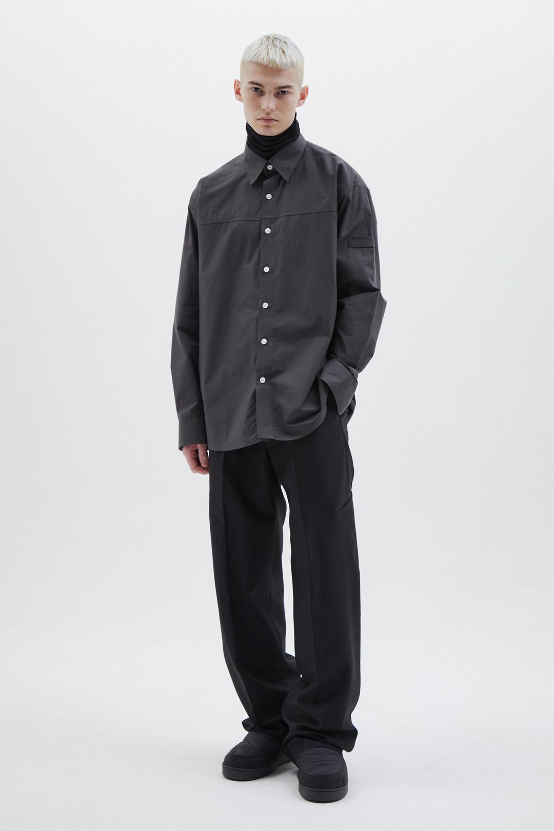 OFFICER SHIRTS - CHARCOAL