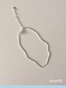 slim shine chain bracelet (silver925)