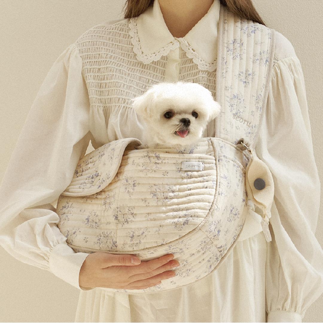 bloom pet bag (blue)