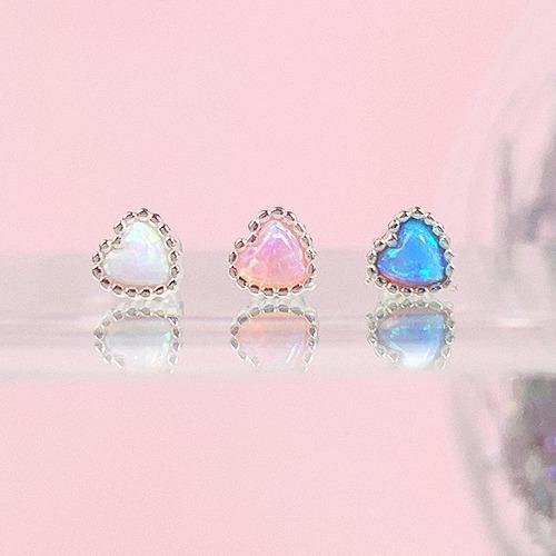 [Silver 925] Heart Point 피어싱