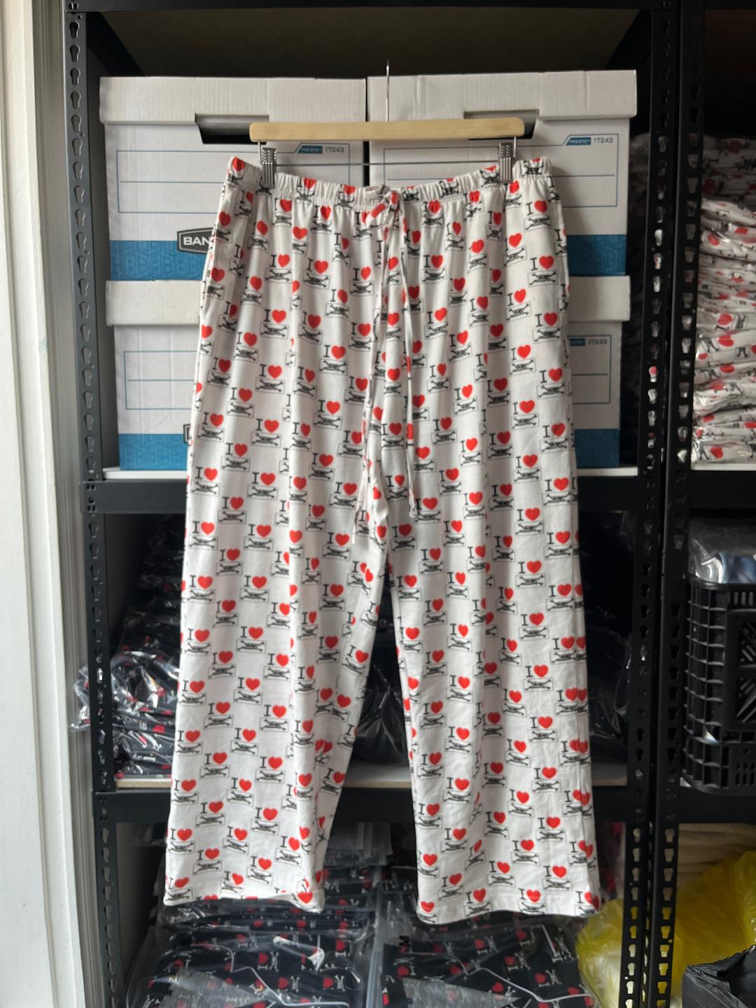 I <3 BLF Pajama pants [ White ]