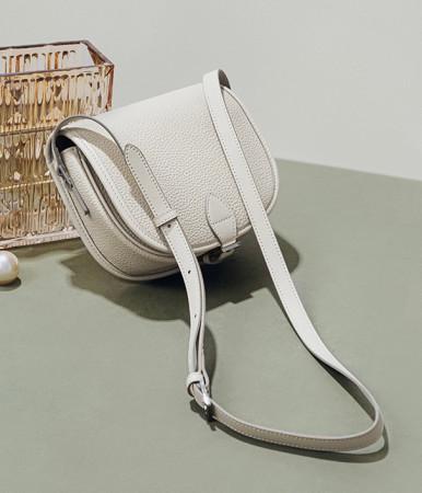 텔리아 미니 소가죽 반달 숄더 크로스 투웨이 가방