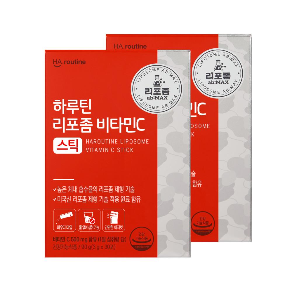 하루틴 리포좀 공법 비타민C 스틱 3g x 60포 (2개월)