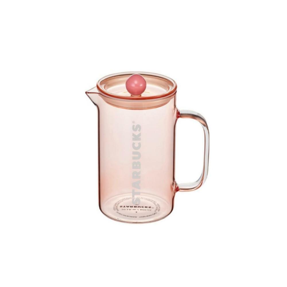 스타벅스 22 오텀 핑크 사이렌 글라스 서버 600ml