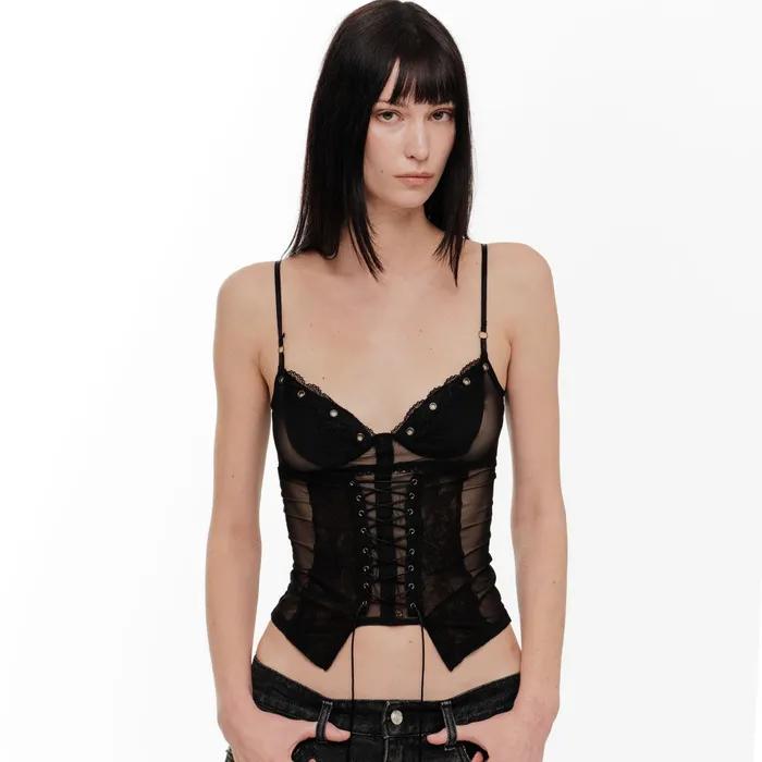 VELYN CORSET TOP (BLACK)