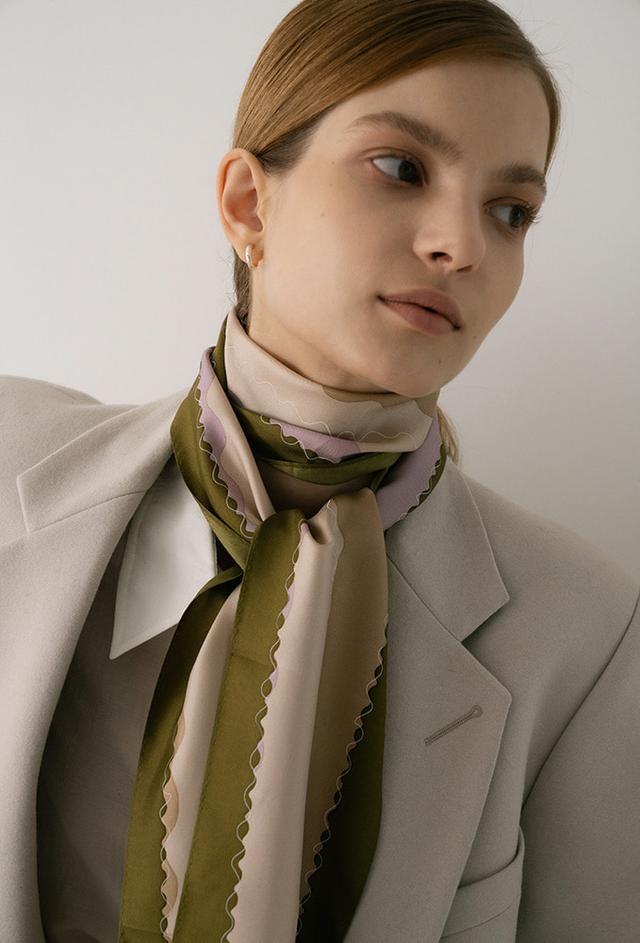 【perverze】Gradient Stripe Top and Scarf PERVERZE（パーバーズ）の「Gradient Stripe Top and Scarf
