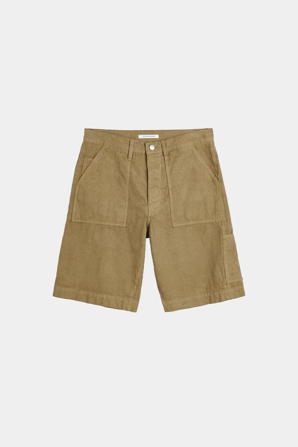 Sunflower WIDE TWIST WORK SHORT / Light Brown