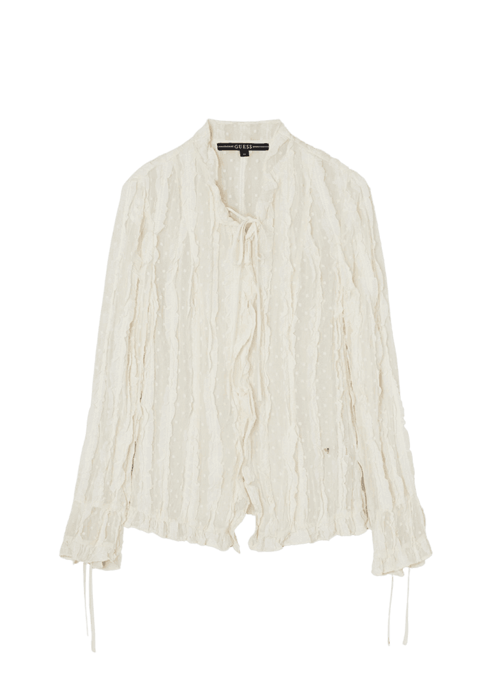 여성 크리즈 블라우스_IVORY