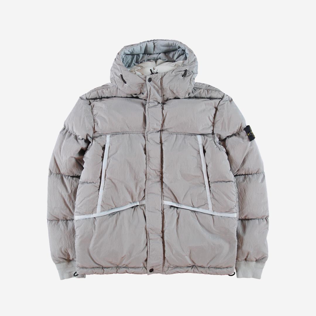 Stone Island 44508 Nylon Metal Down-TC Jacket Light Grey - 21FW