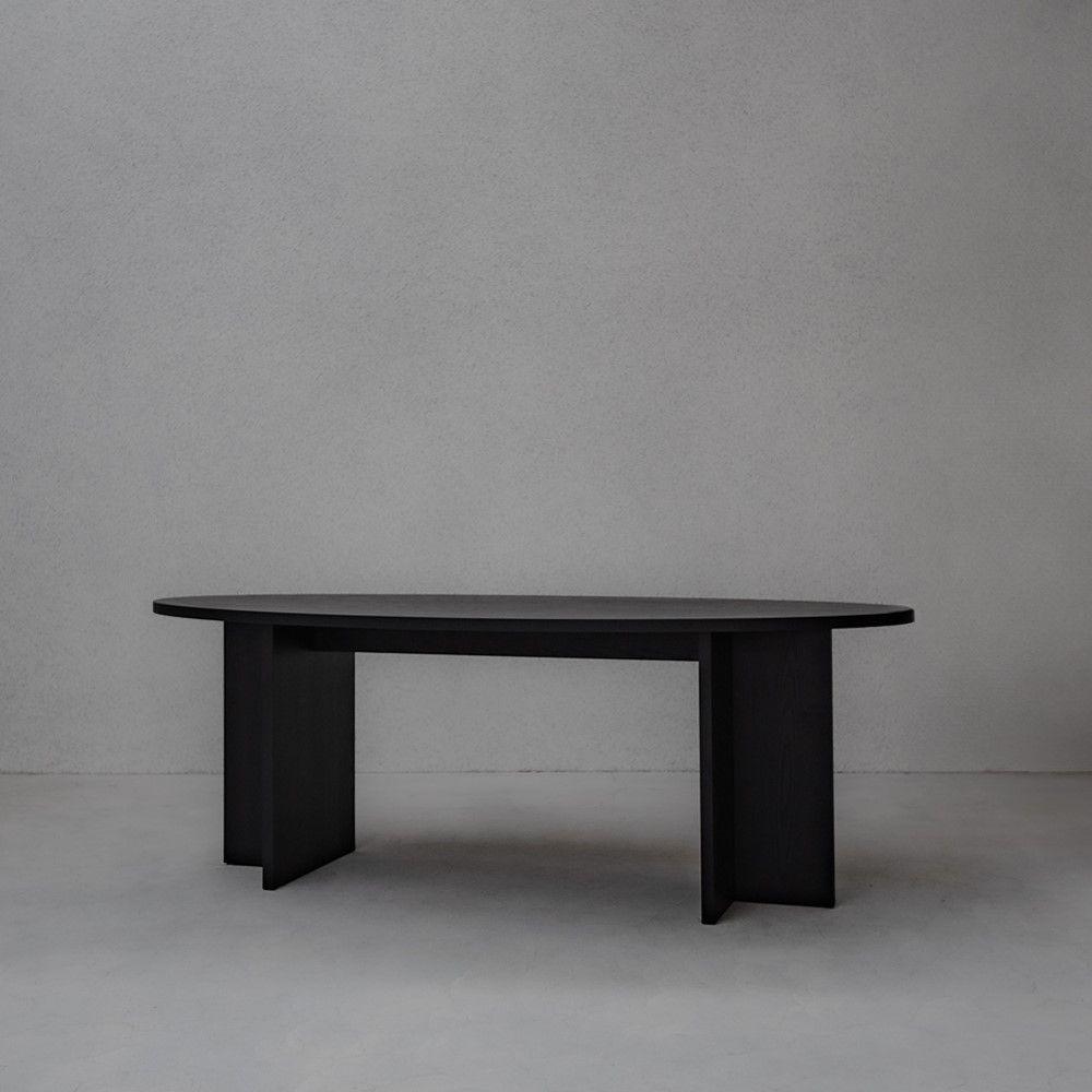 COLUMN OVAL TABLE