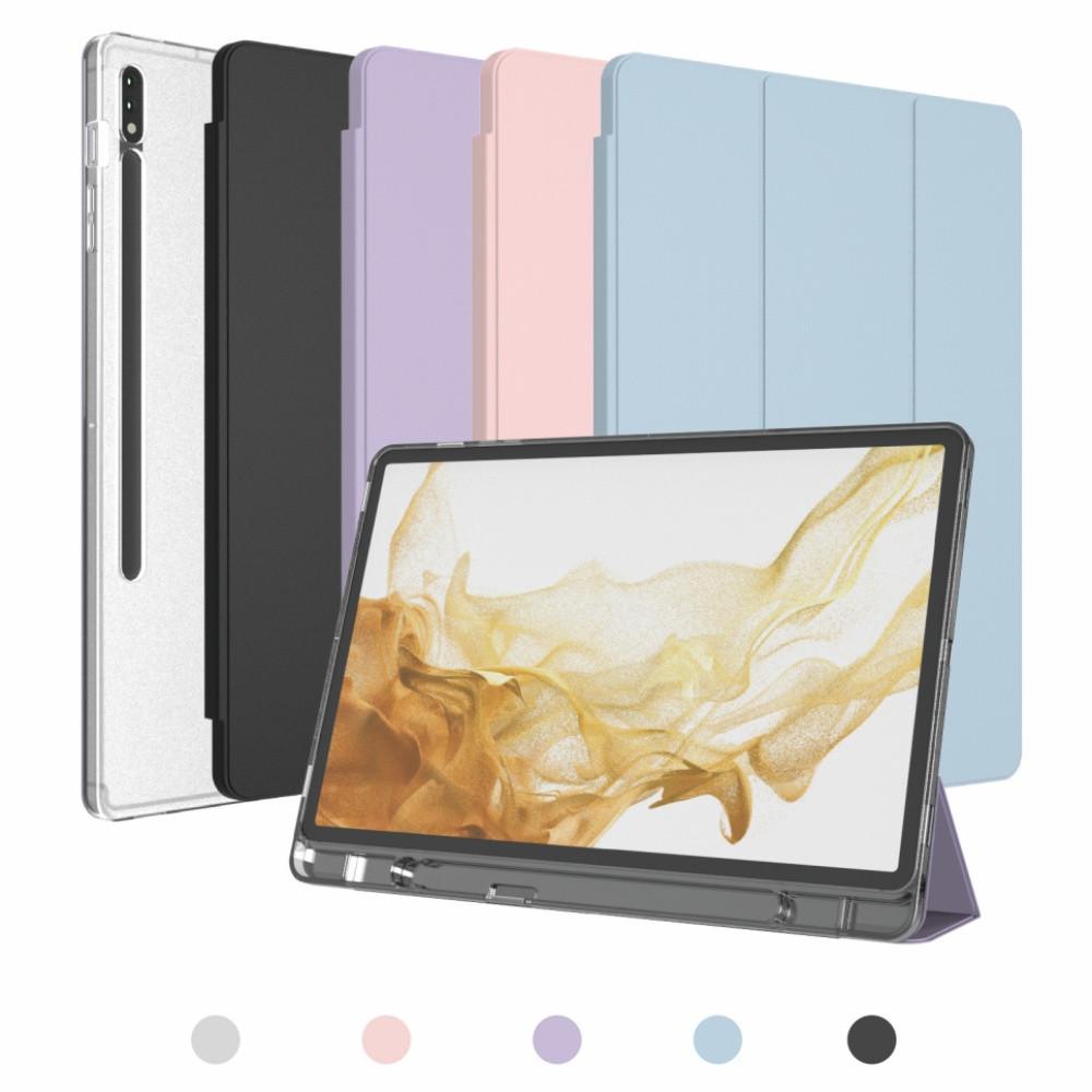 프롬버드 갤럭시탭 S7 플러스 S7 FE S8 플러스 클리어 펜수납 케이스