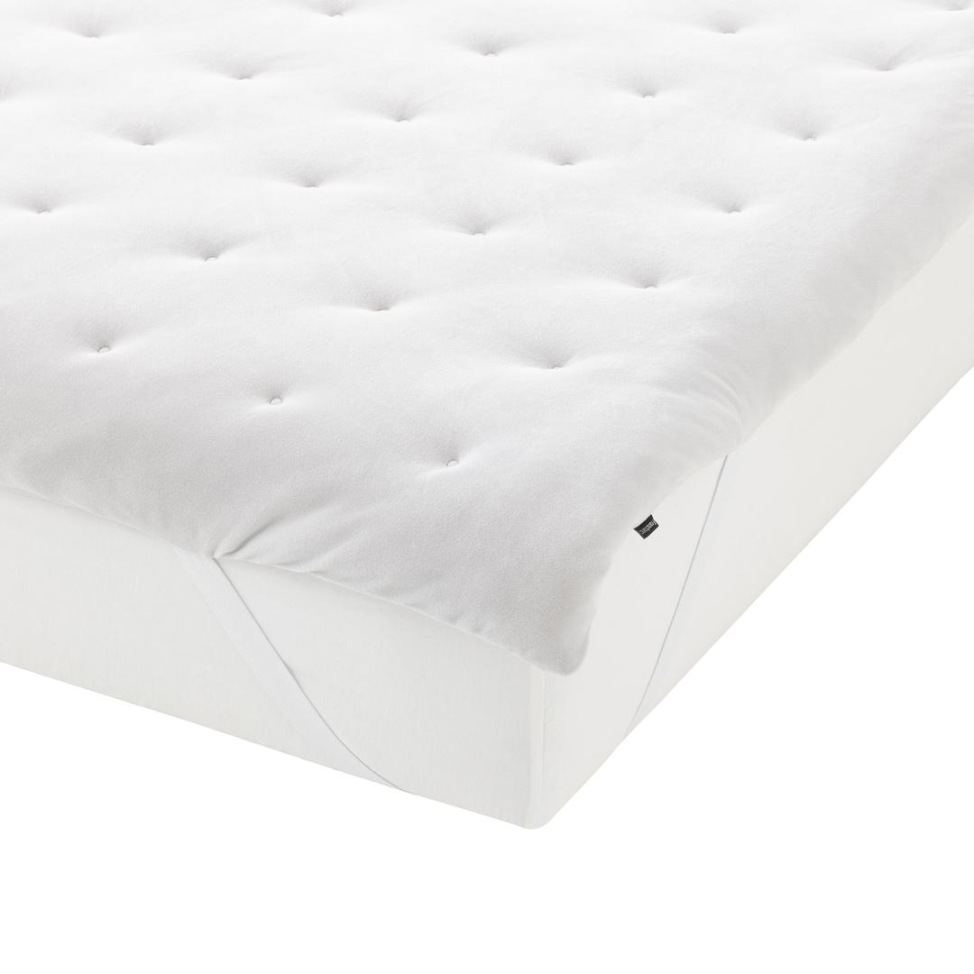 WARMY ドットキルト ベッドパッド セミダブル グレー