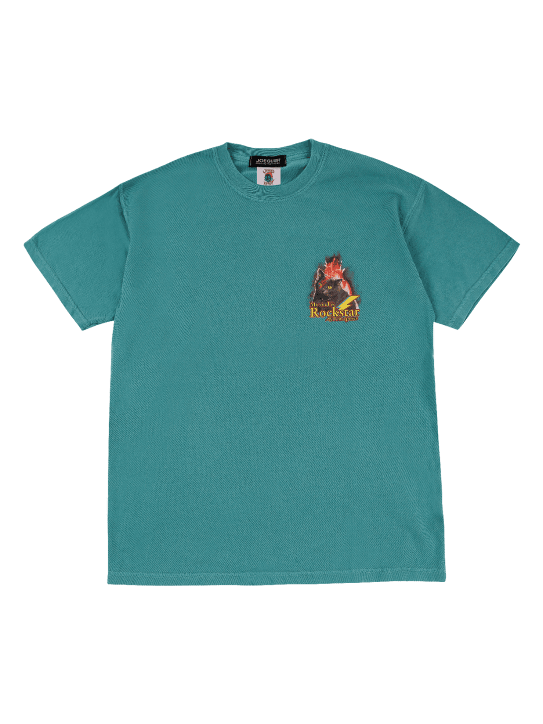 [JAYASS KIOSK X JOEGUSH] POSER ROCKSTAR TEE (SEAFOAM)
