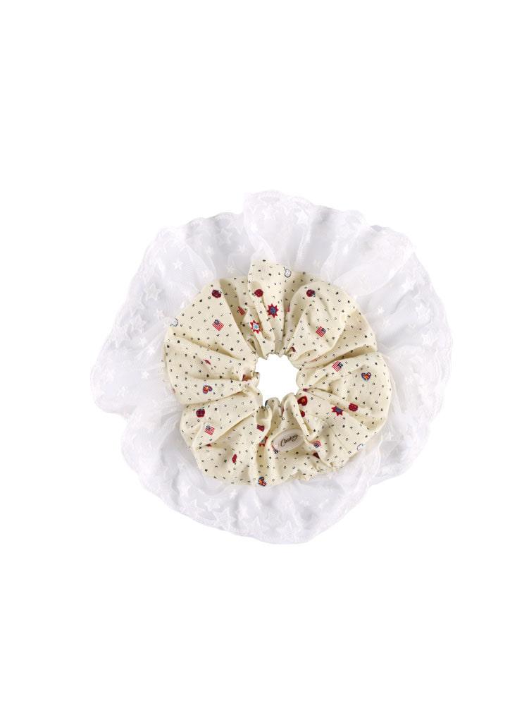 Lace scrunchie_ A to Z