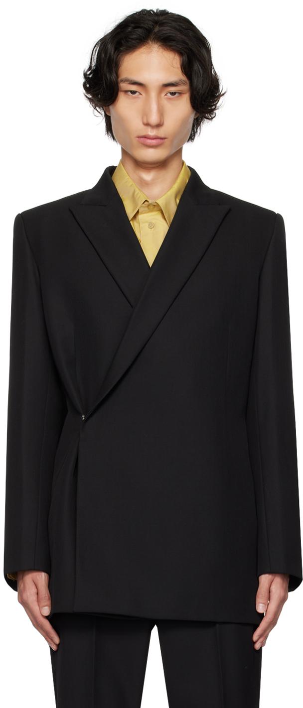 블랙 Egonic 블레이저